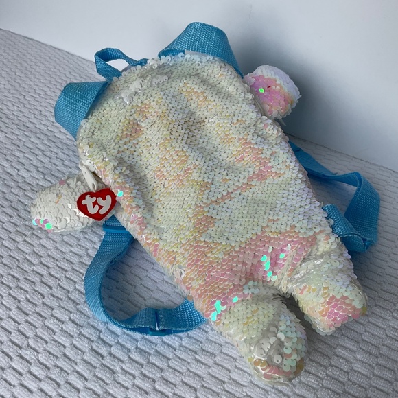 The Ty Fashion Collection - Backpack - Icy the Seal - Multicolour Sequins - Picture 11 of 16